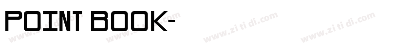 Point Book字体转换